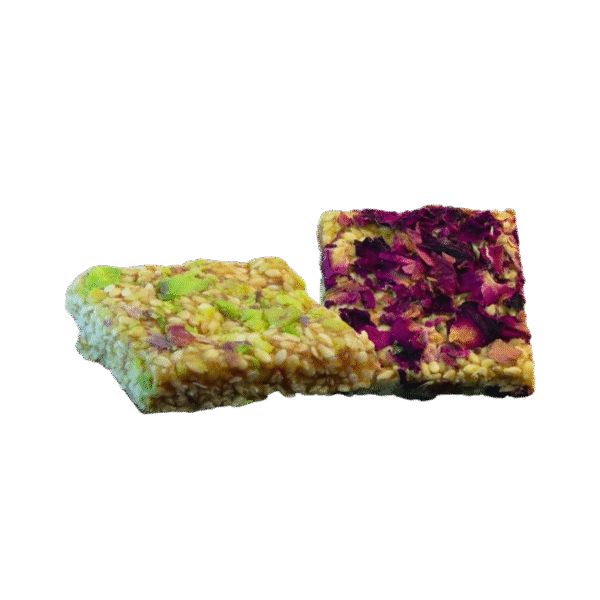 13 Sesame Sweets – Rose & Pistachio